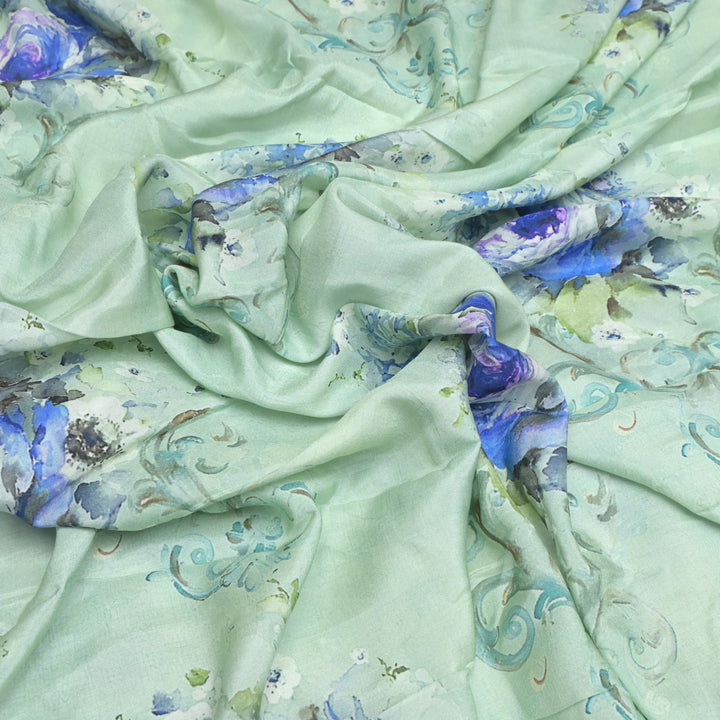 Muslin Digital Print Fabrics