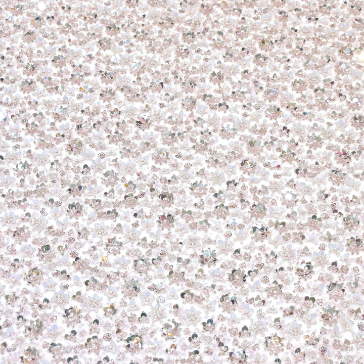 Beautiful Imported Net Cut Dana & Sequins Embroidery Fabric