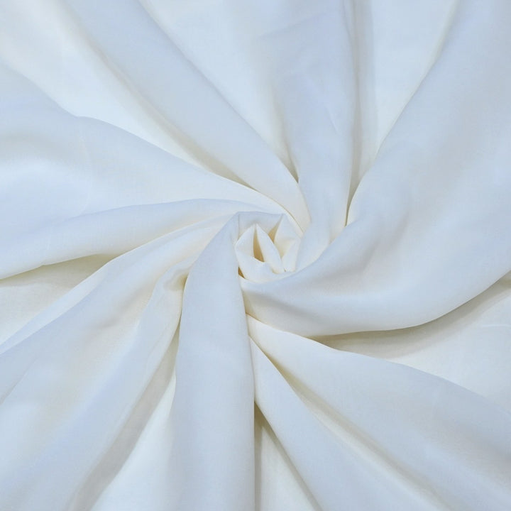 Pure Silk Georgette 40gm Fabric 44" Width – Dyeable, Lightweight & Designer Choice