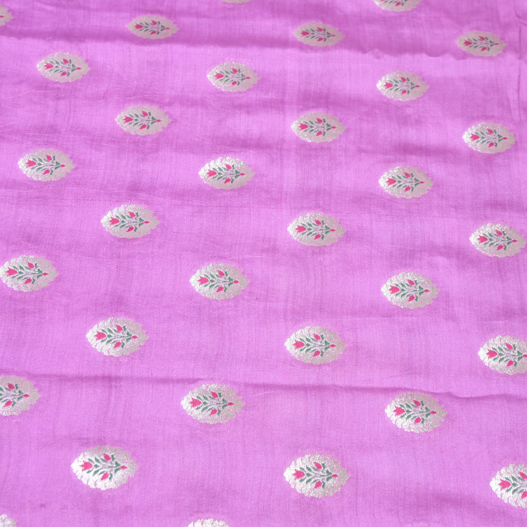 Pure Chiniya Silk Banarasi Brocade Fabric