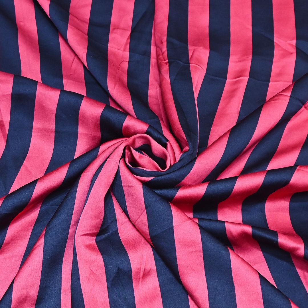 Modal Satin Digital Print Fabric  – Soft Luxury Printed Satin Fabric-001416-3