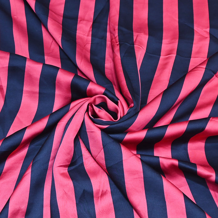Modal Satin Digital Print Fabric  – Soft Luxury Printed Satin Fabric-001416-3