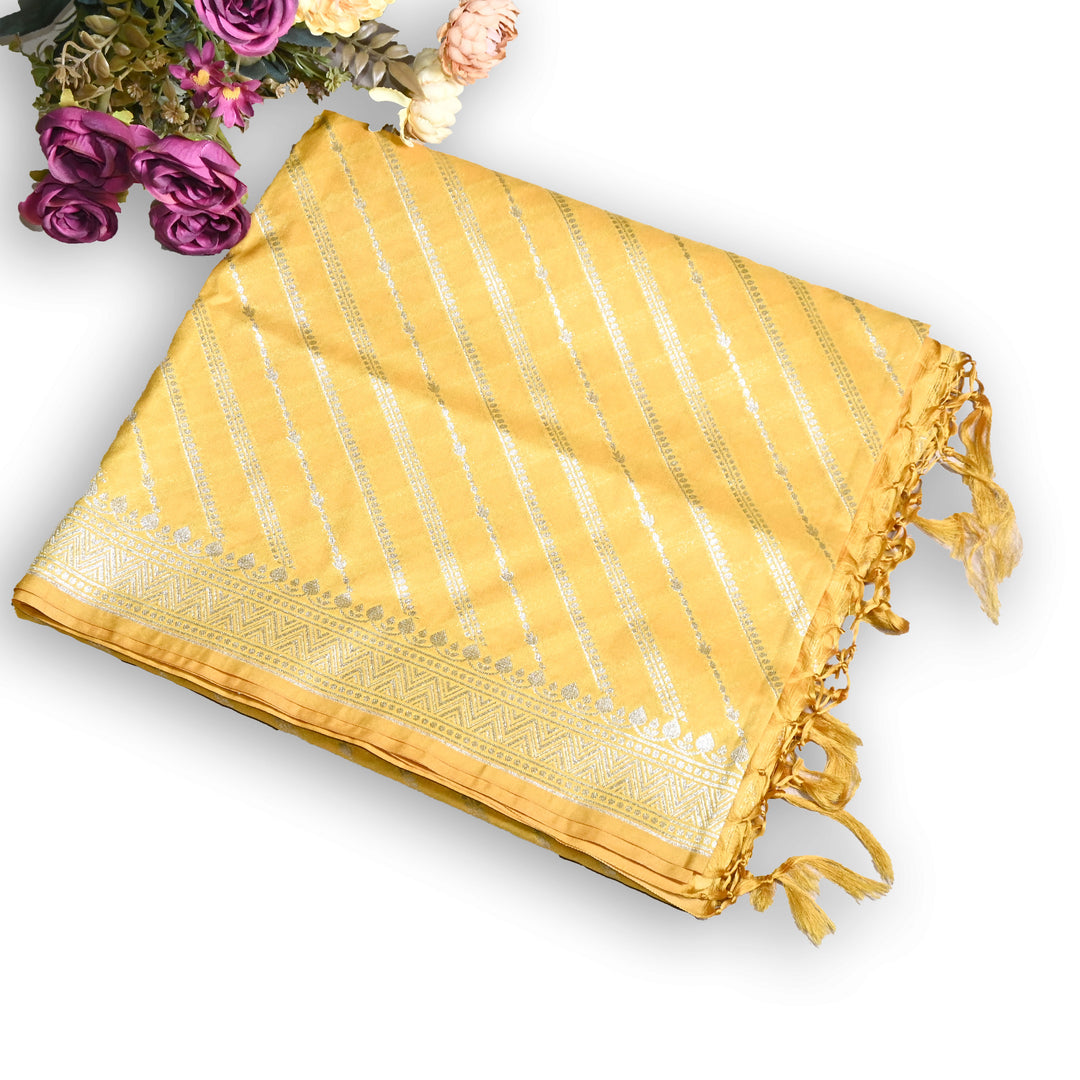 Premium Banarasi Zari Dupatta|Traditional Woven Ethnic Elegance