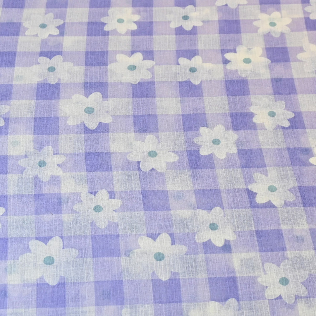 Premium Mal Chiffon Digital Print Fabric – Soft Flowing Designer Printed Fabric VSM001-04