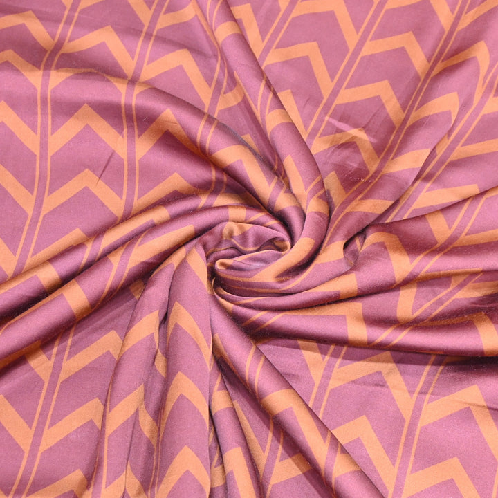 Bemberg Satin Digital Print Fabric– Soft Luxury Designer Satin Fabric 001333-36