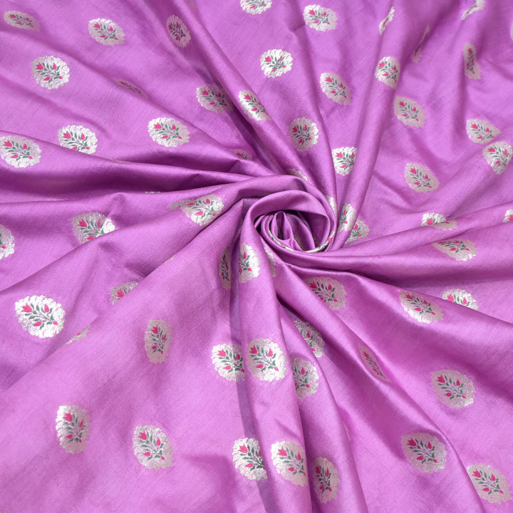 Pure Chiniya Silk Banarasi Brocade Fabric