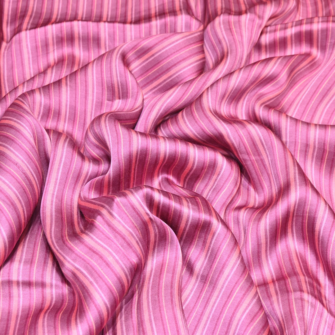 Bemberg Satin Digital Print Fabric– Soft Luxury Designer Satin Fabric 001333-24