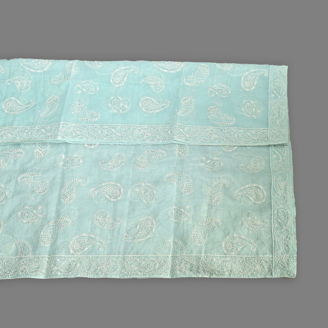 Kota Check Thread & Sequence Dupatta – Elegant Ethnic Dupatta for Women- V8188B-3