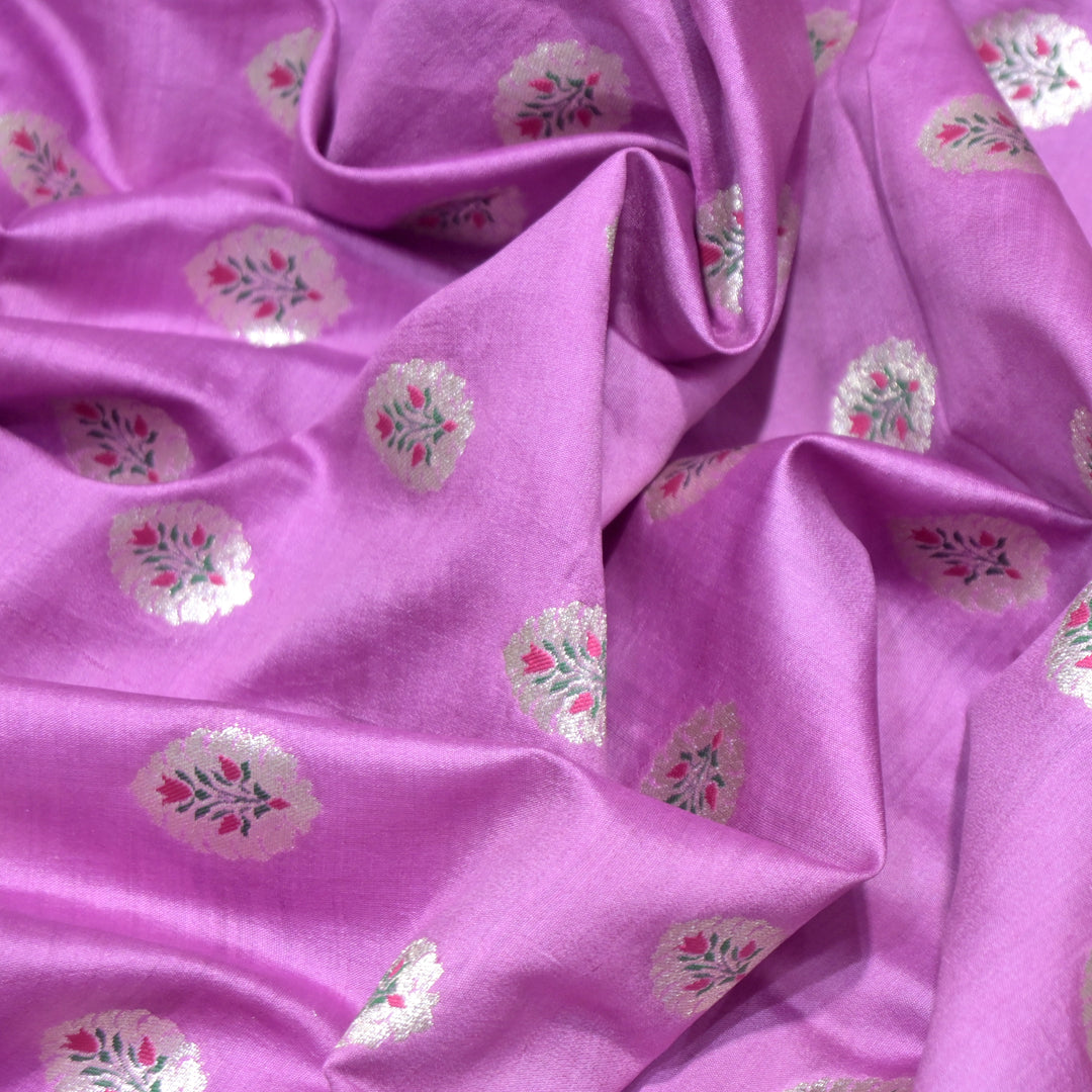 Pure Chiniya Silk Banarasi Brocade Fabric