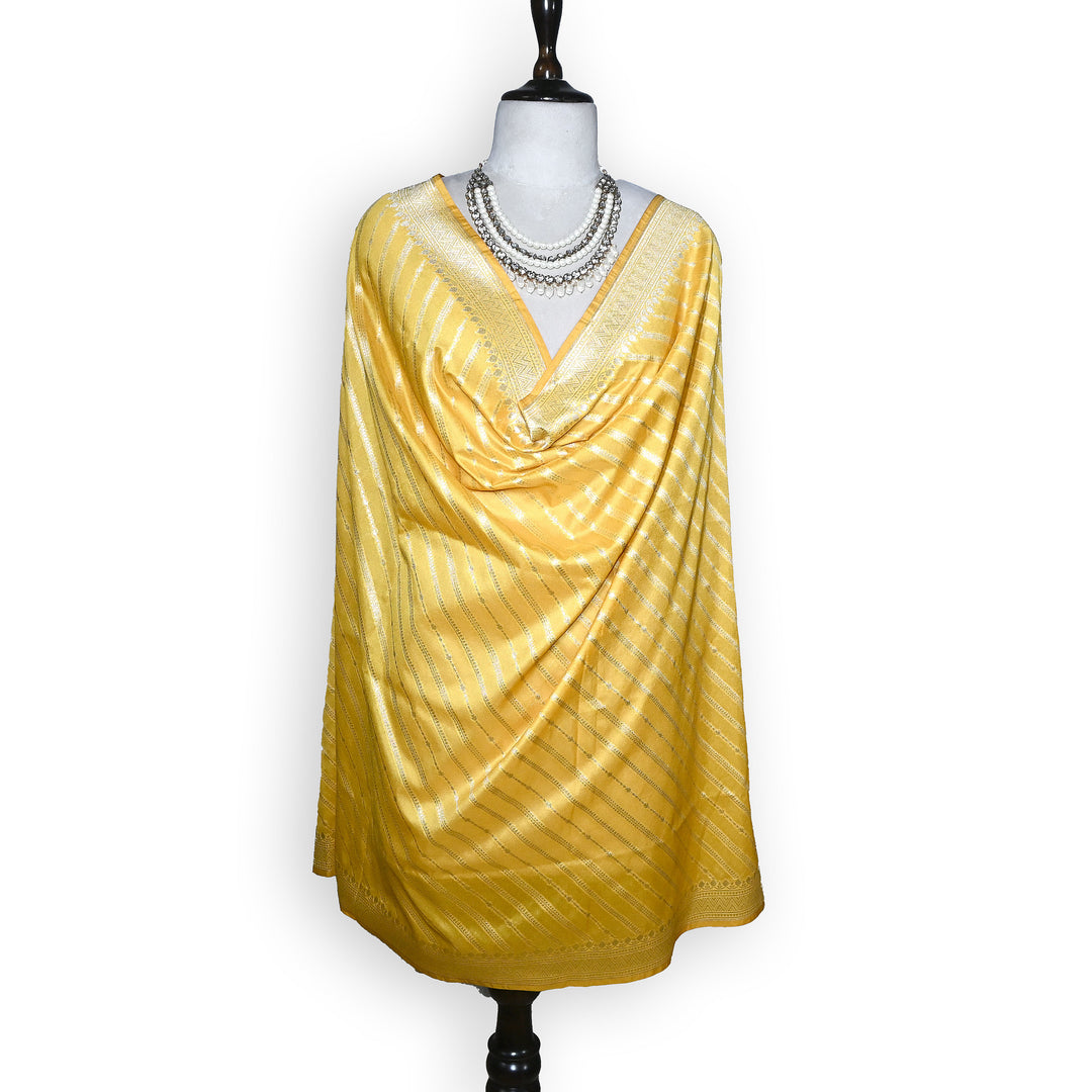 Premium Banarasi Zari Dupatta|Traditional Woven Ethnic Elegance