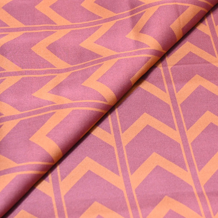 Bemberg Satin Digital Print Fabric– Soft Luxury Designer Satin Fabric 001333-36