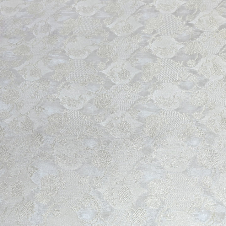 Katan Silk Zari Jacquard Fabric - AL3988-1