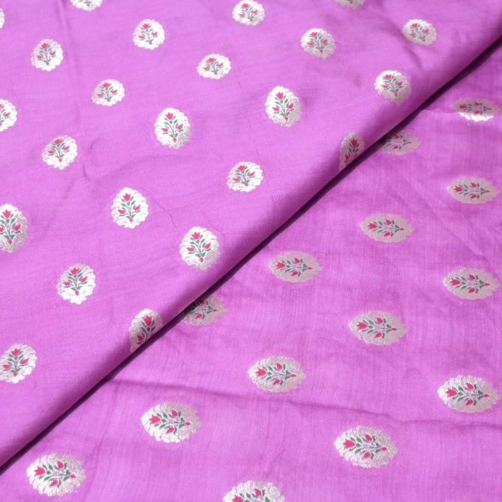 Pure Chiniya Silk Banarasi Brocade Fabric