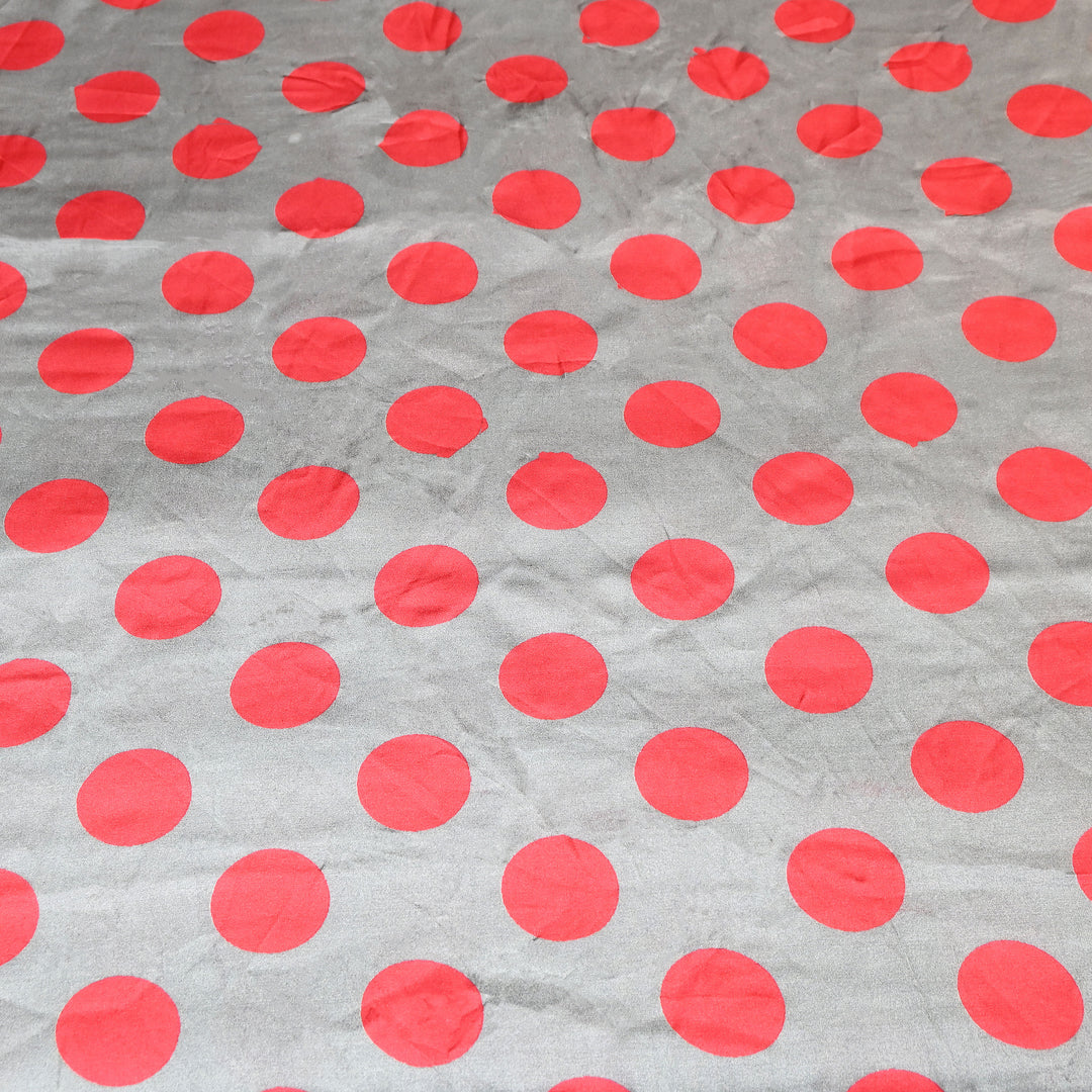 Modal Satin Digital Print Fabric  – Soft Luxury Printed Satin Fabric-001416-4