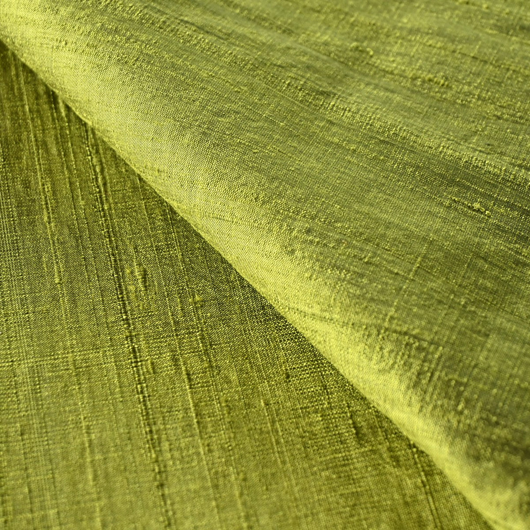 Fern Frond Colour 100gm Pure Raw Silk Fabrics