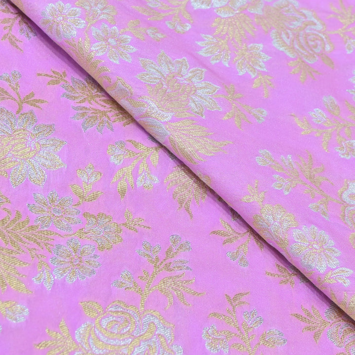 Pure Katan Silk Antique Brocade Fabrics