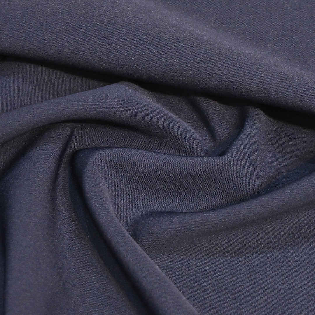 Bright Grey Colour Banana Crepe Fabrics