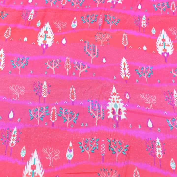 Premium Muslin Digital Print Fabric - 000844-23