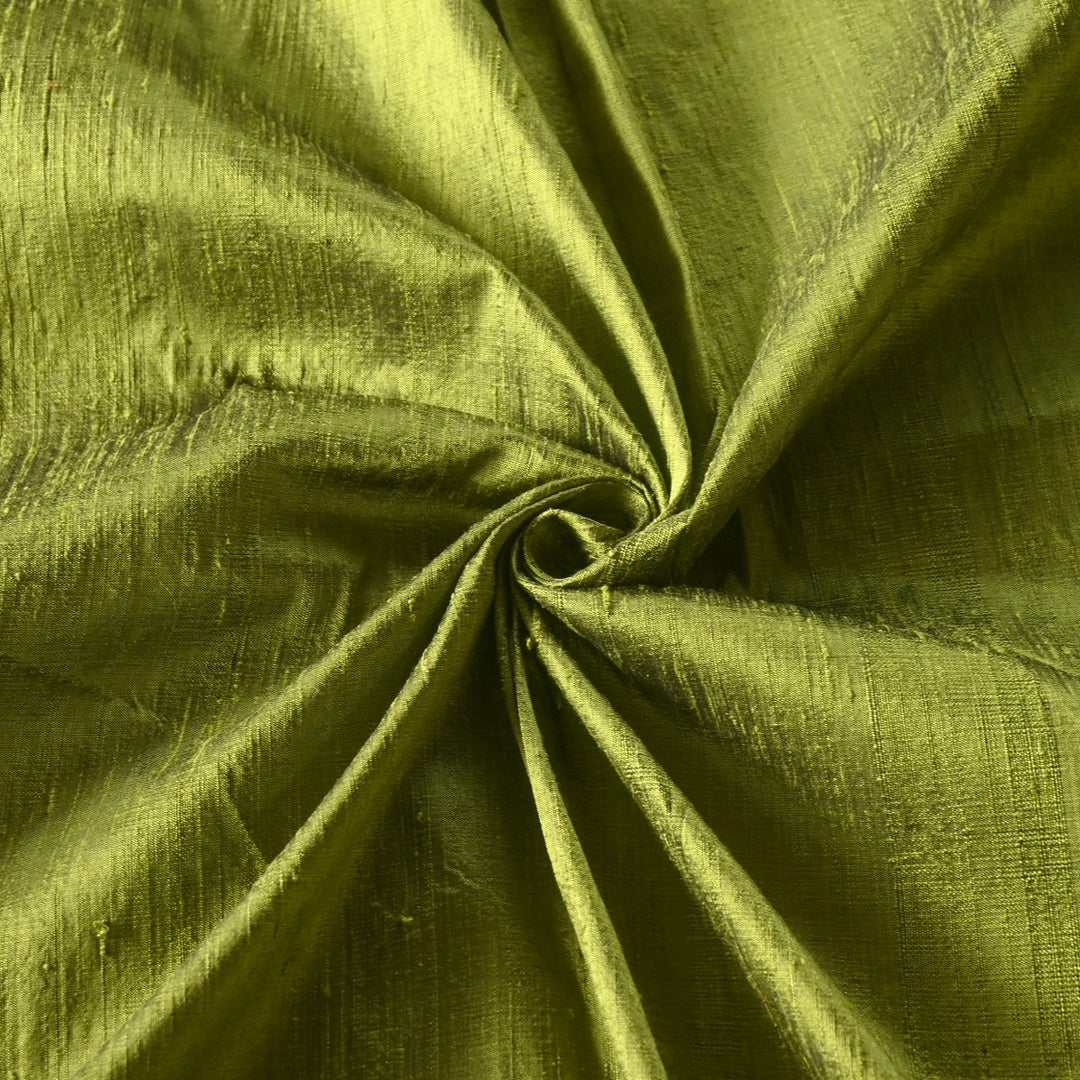 Fern Frond Colour 100gm Pure Raw Silk Fabrics