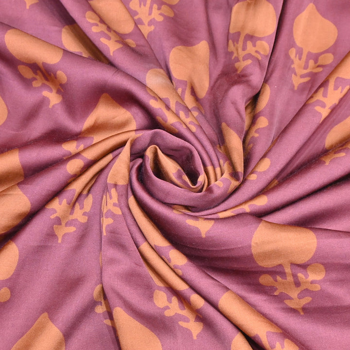 Bemberg Satin Digital Print Fabric– Soft Luxury Designer Satin Fabric 001333-35