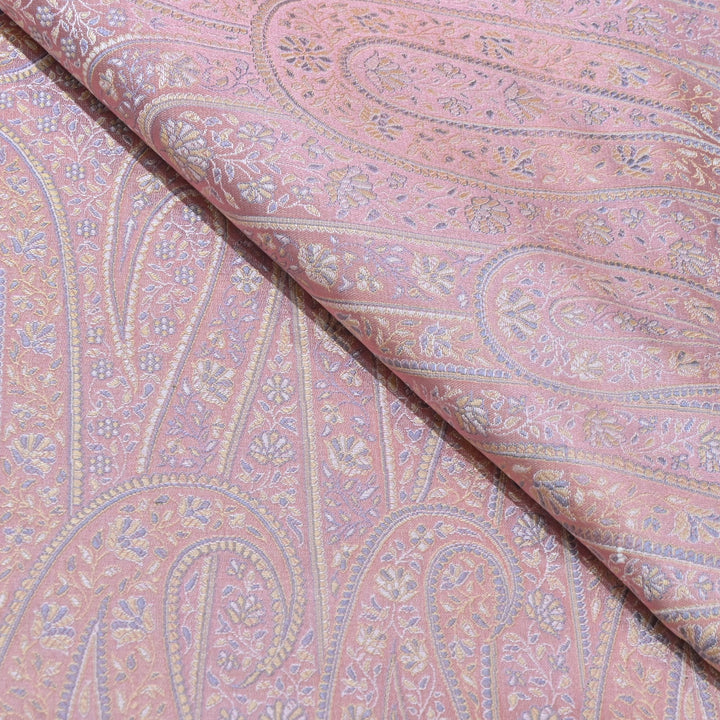 Pure Katan Silk Brocade Fabrics