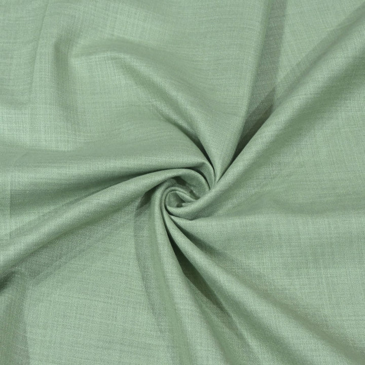 Summer Green Color Matka Cotton Fabrics