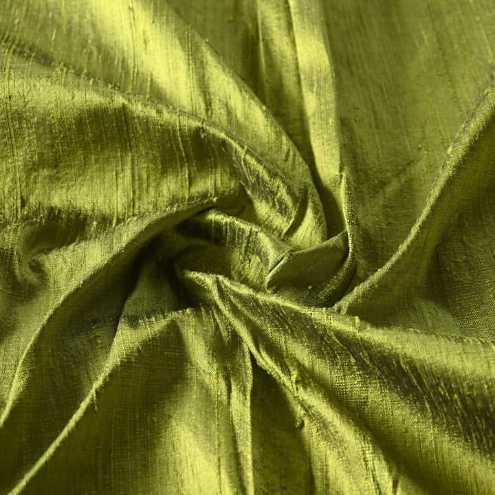 Fern Frond Colour 100gm Pure Raw Silk Fabrics