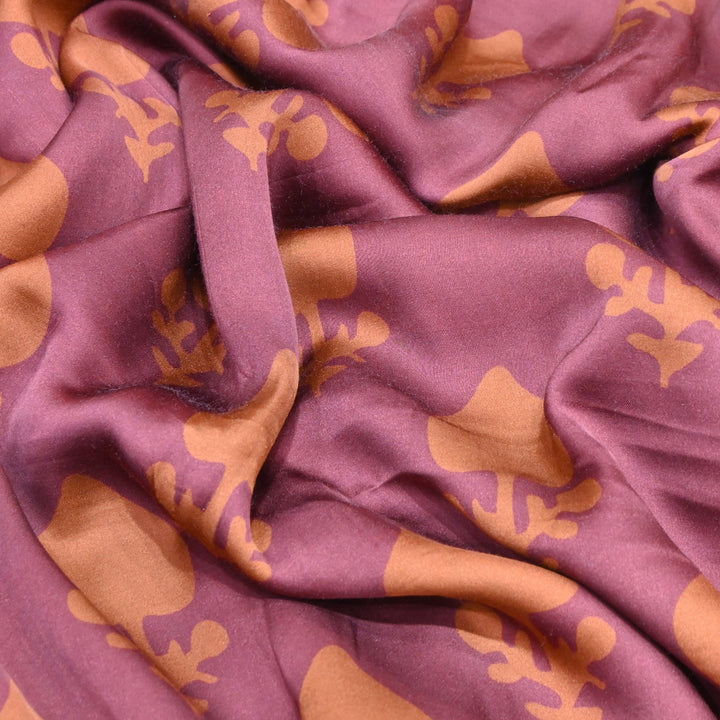 Bemberg Satin Digital Print Fabric– Soft Luxury Designer Satin Fabric 001333-35