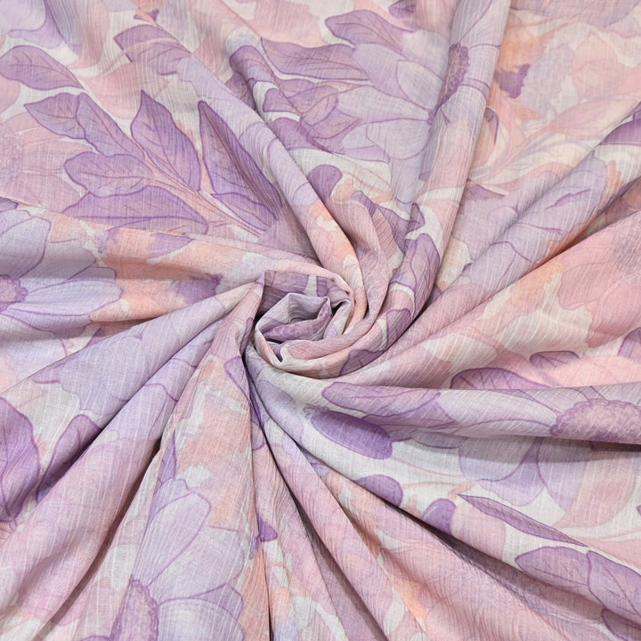 Premium Mal Chiffon Digital Print Fabric – Soft Flowing Designer Printed Fabric VSM001-05