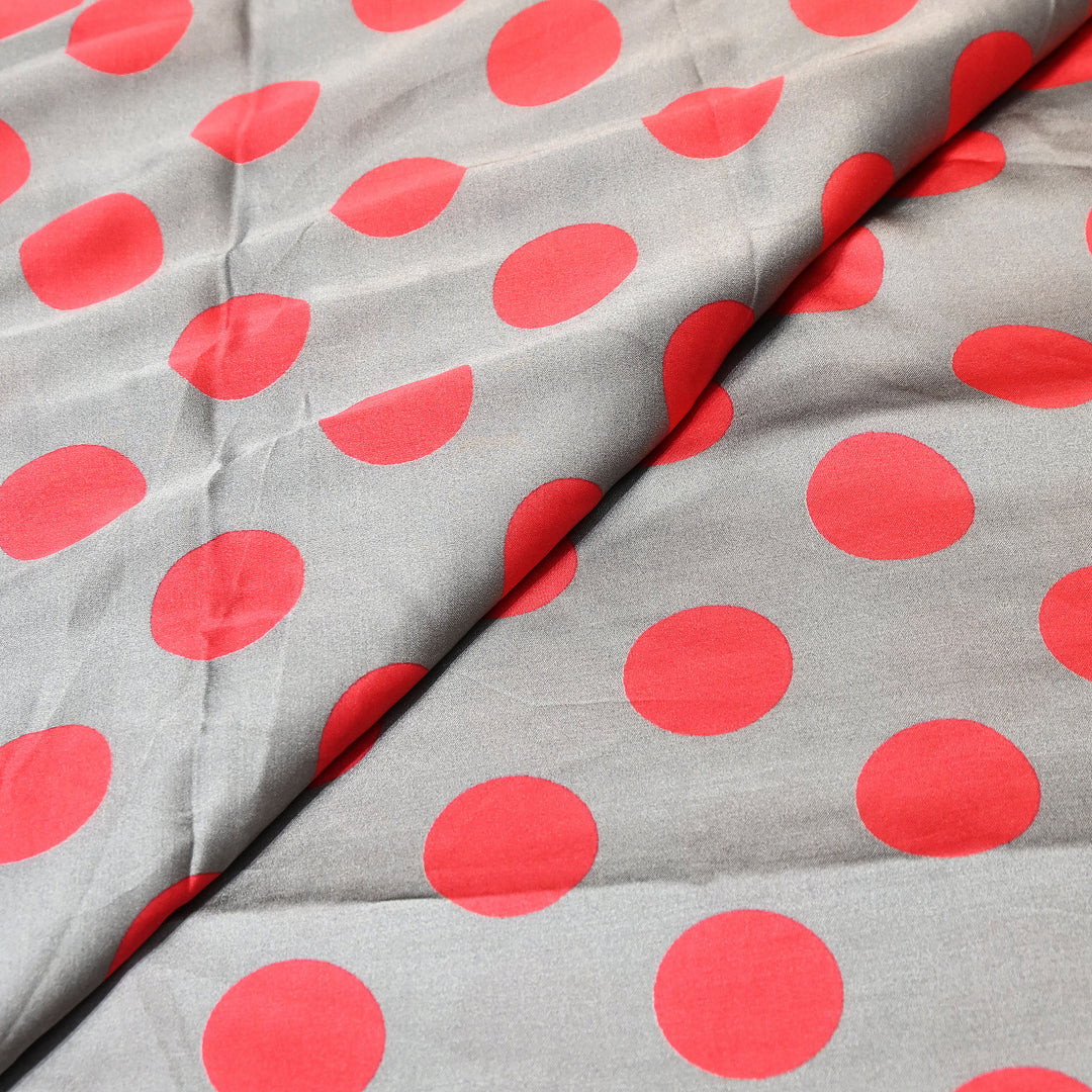 Modal Satin Digital Print Fabric  – Soft Luxury Printed Satin Fabric-001416-4