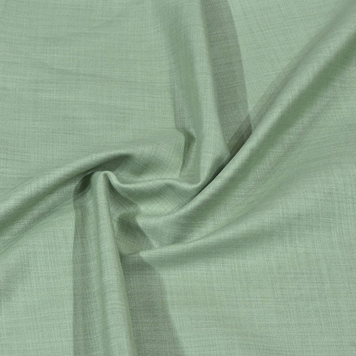 Summer Green Color Matka Cotton Fabrics