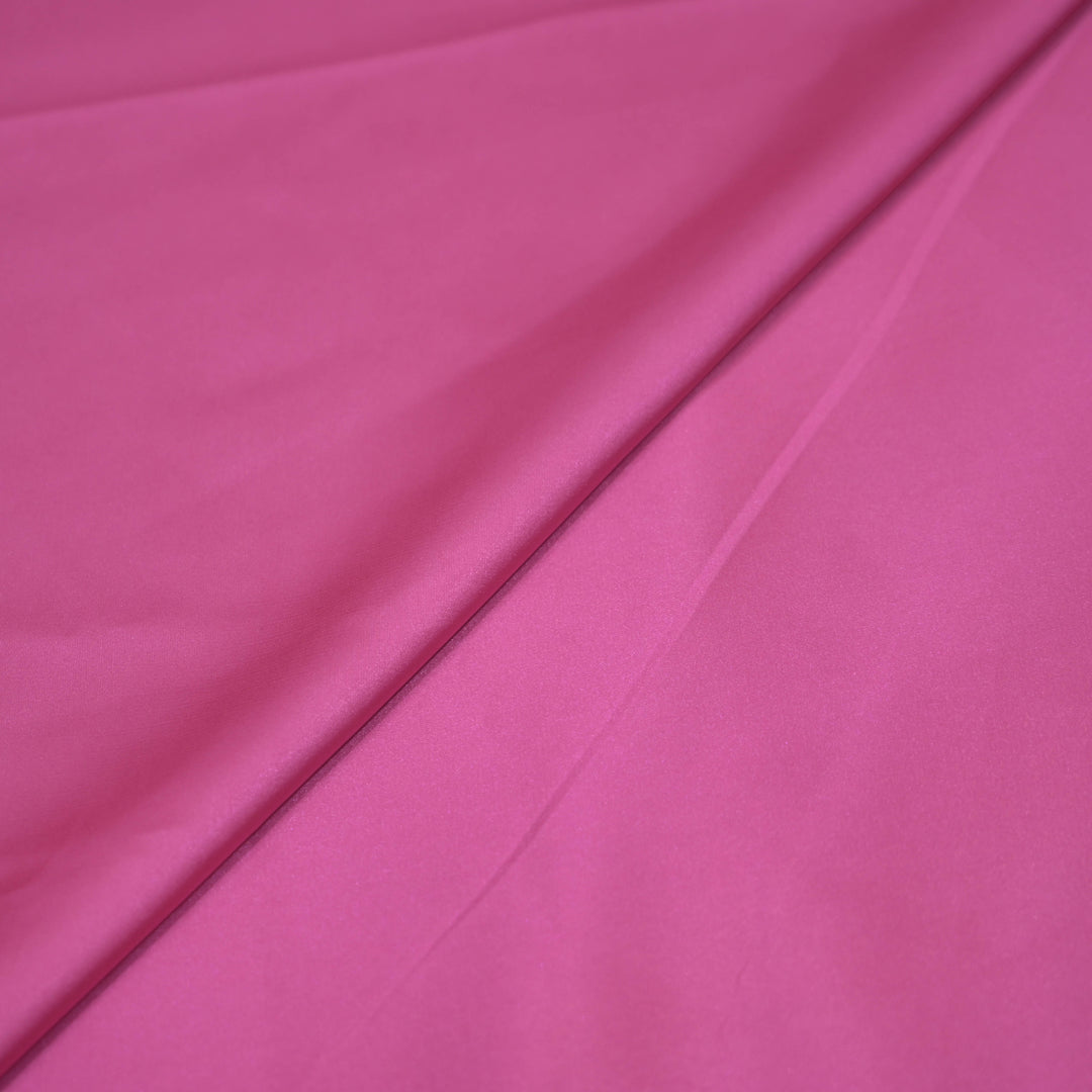Magenta Armani Satin Fabrics