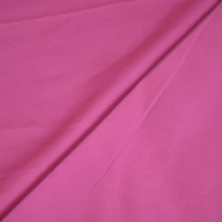 Magenta Armani Satin Fabrics