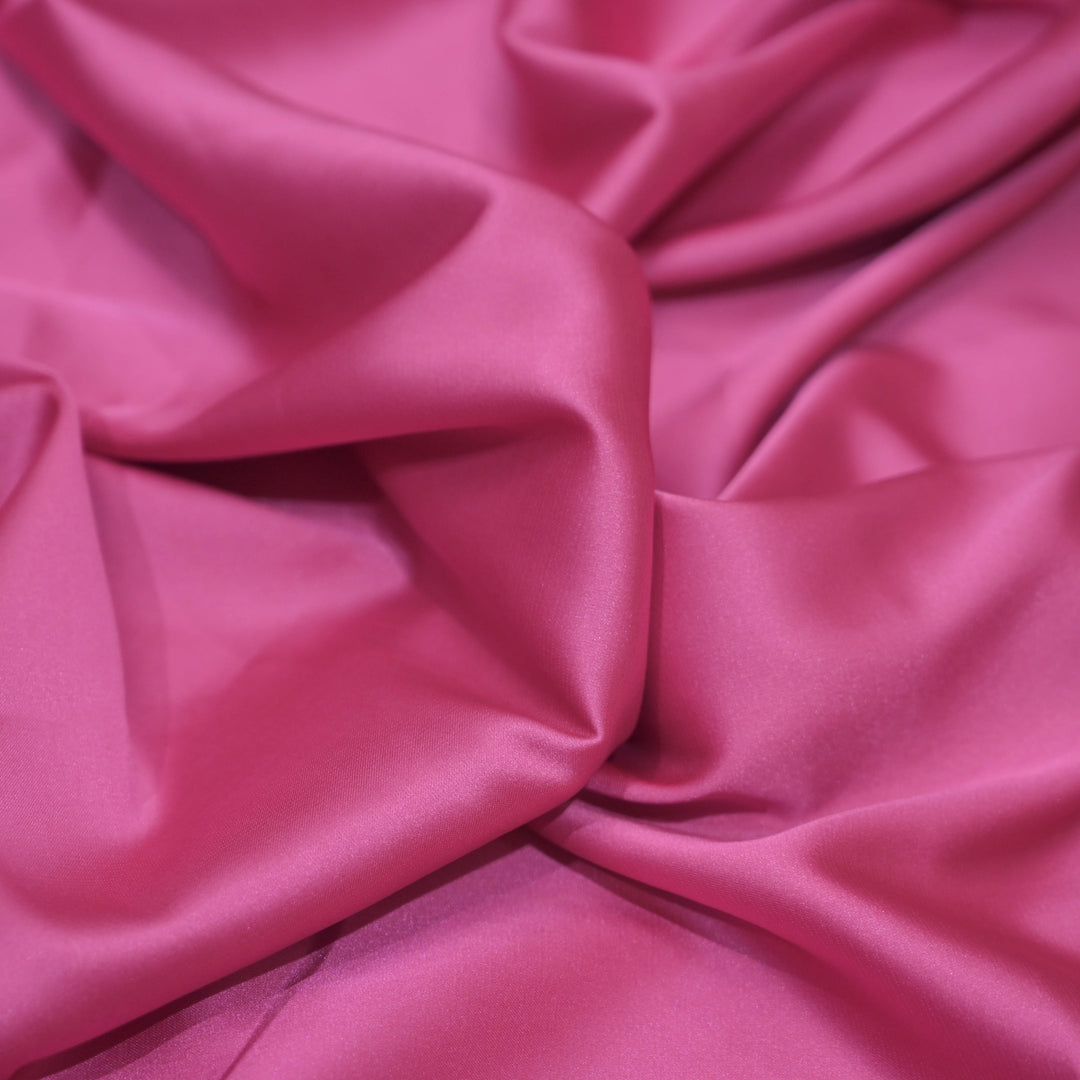 Magenta Armani Satin Fabrics
