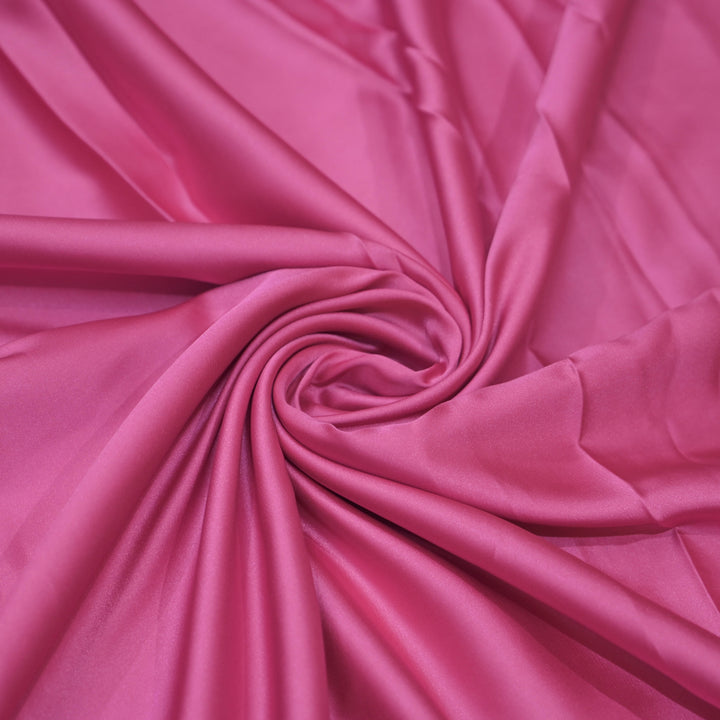 Magenta Armani Satin Fabrics