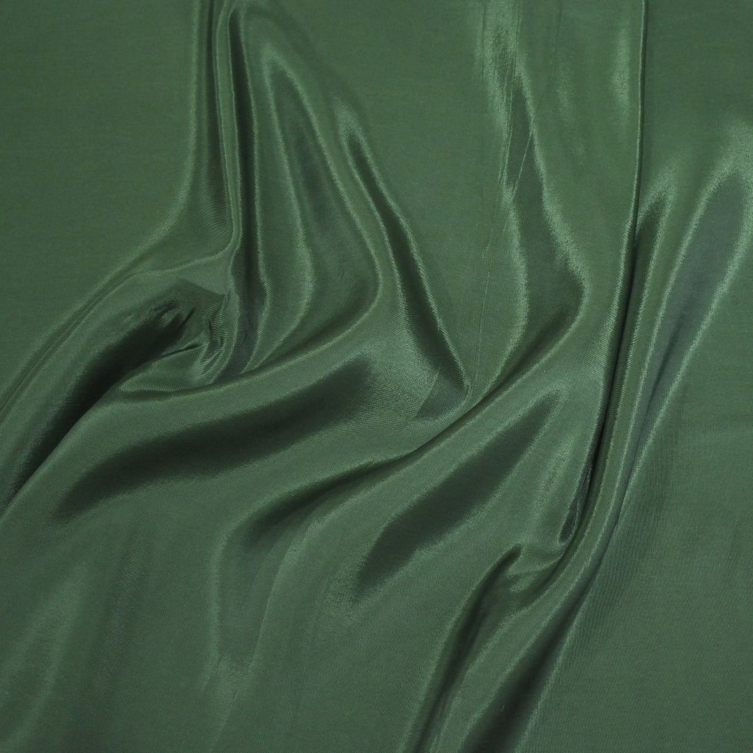 Grey Asparagus Colour Upada Silk Fabrics