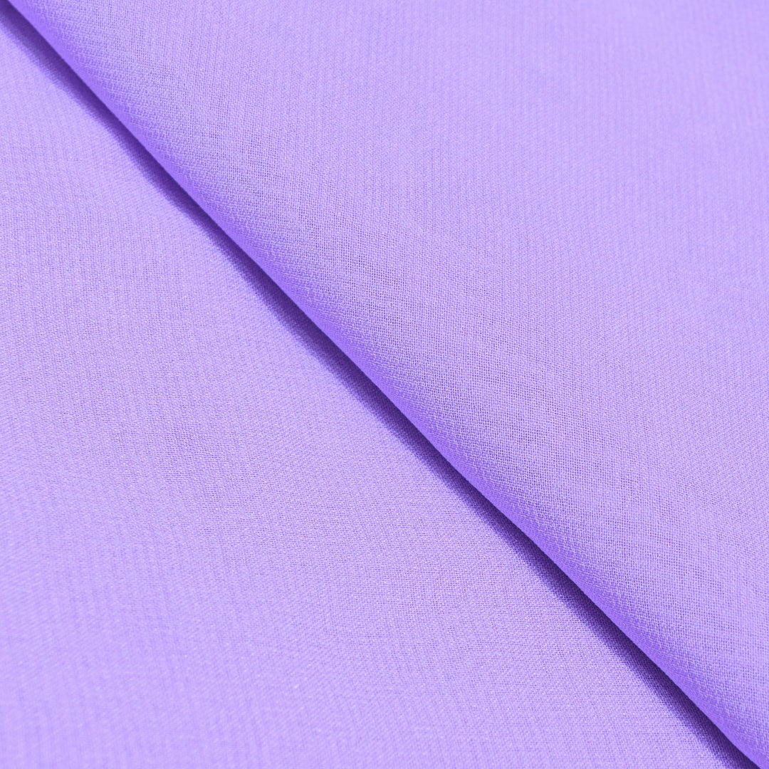 Light Violet Colour Viscose Georgette Fabrics