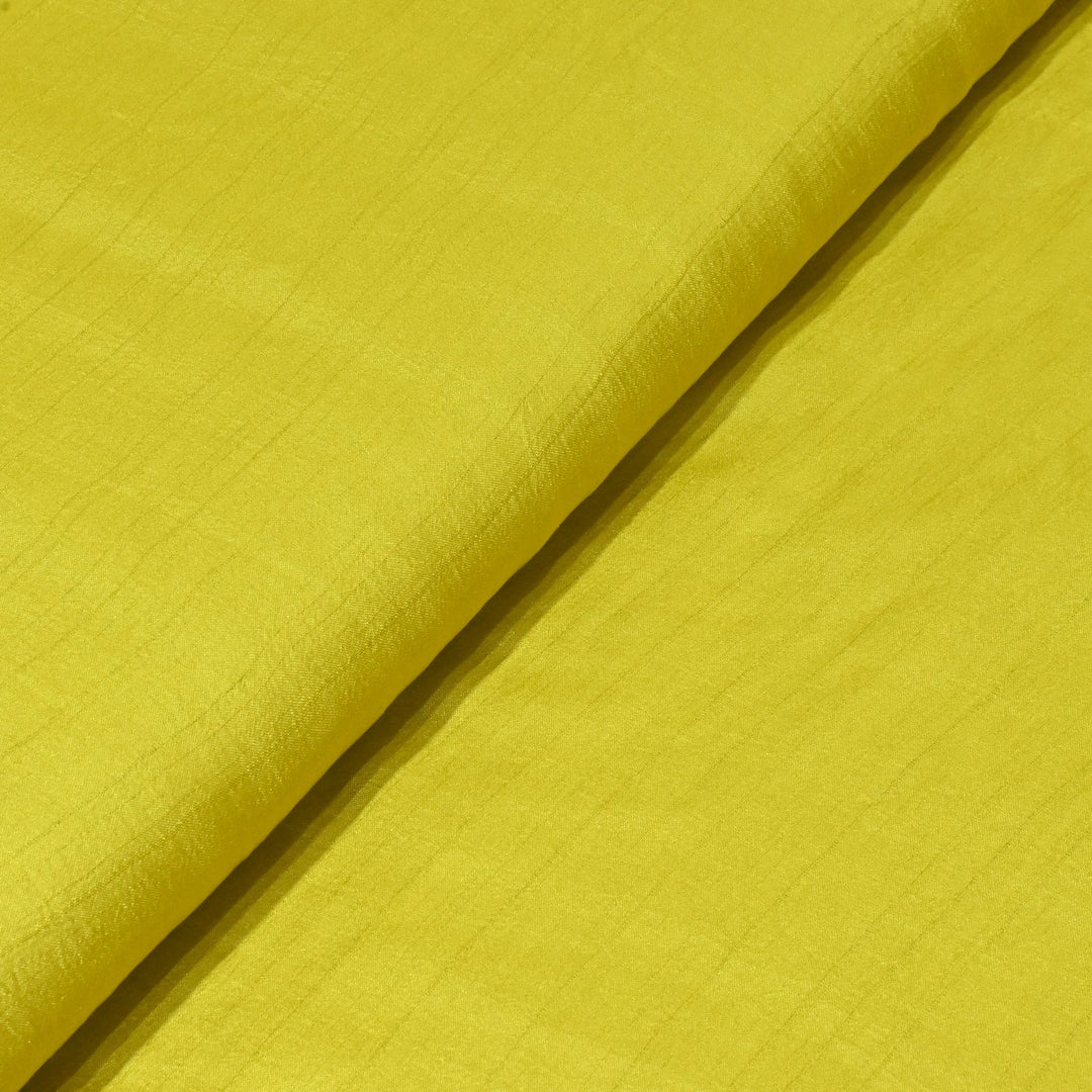 Yellow Colour Nysa Silk Fabrics