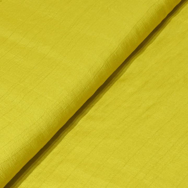 Yellow Colour Nysa Silk Fabrics