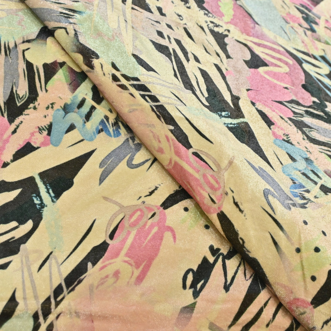 Velvet Digital Print Fabrics