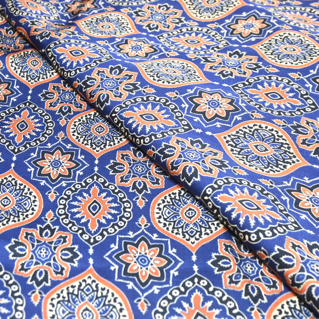 Modal Satin Digital Print Fabric