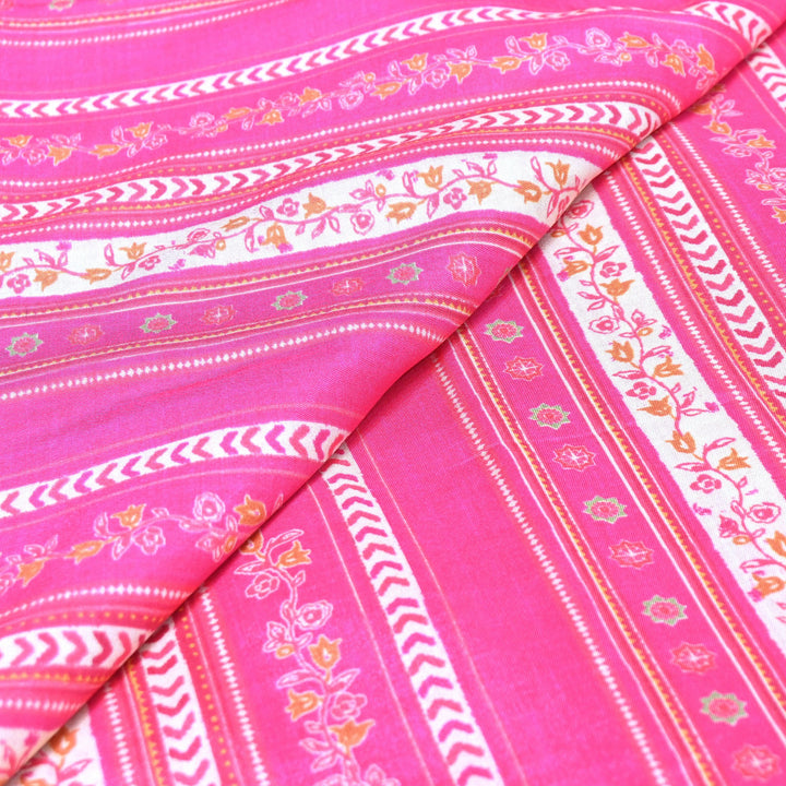 Premium Muslin Digital Print Fabric - 000844-13