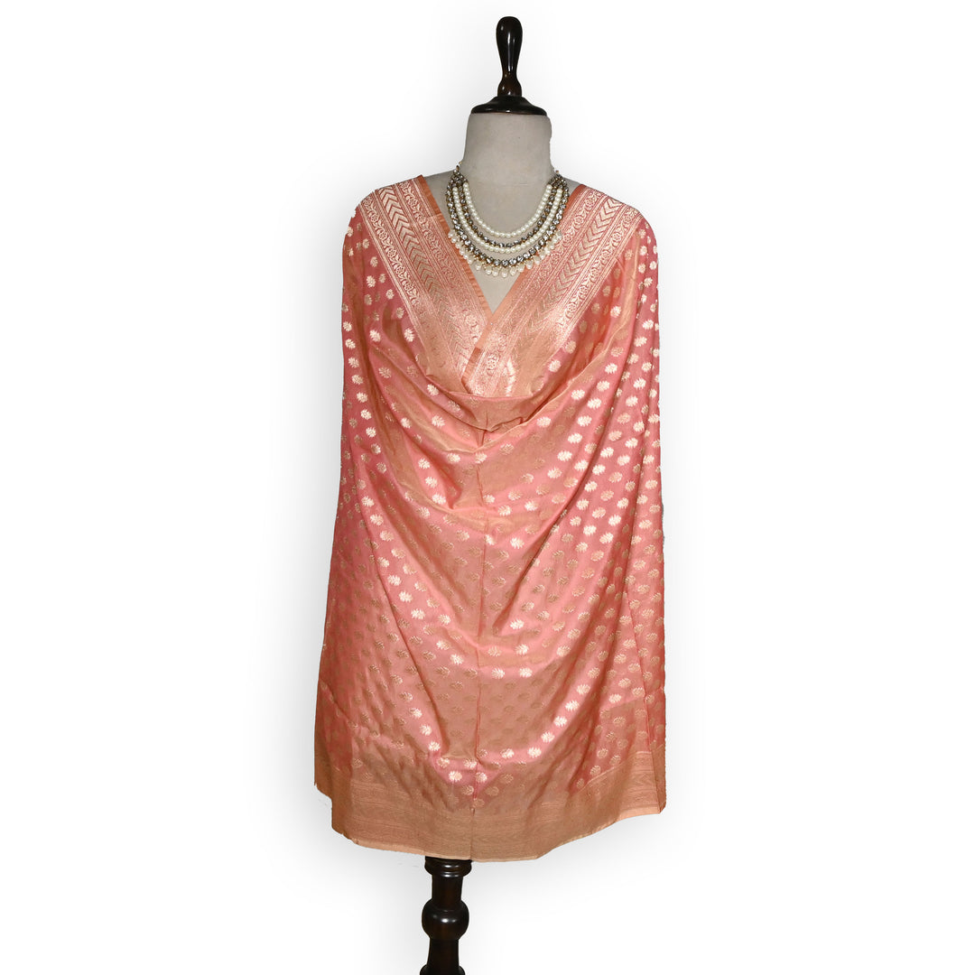 Premium Banarasi Zari Dupatta|Traditional Woven Ethnic Elegance