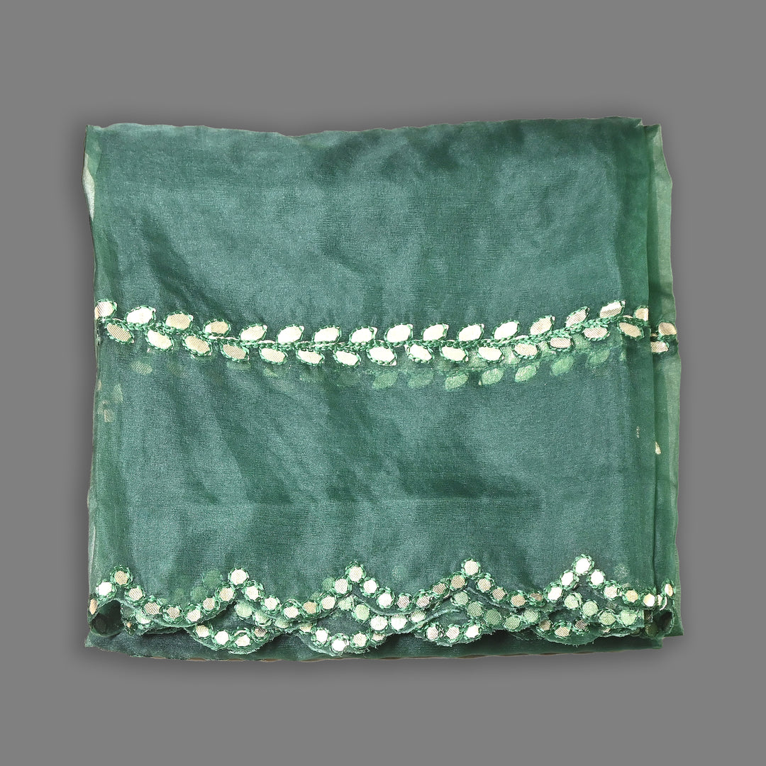 Organza Gota Patti Work Dupatta – Elegant Ethnic Dupatta for Women