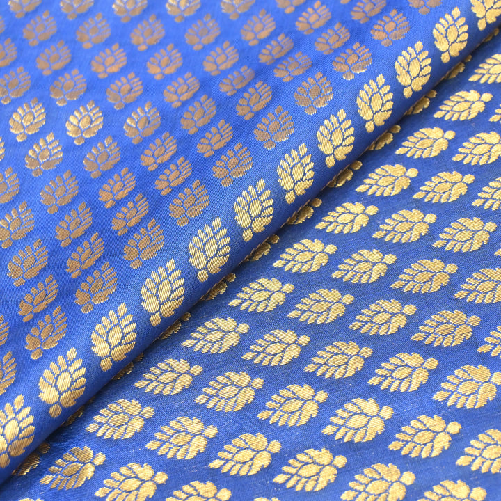 Semi Zari Brocade Fabrics