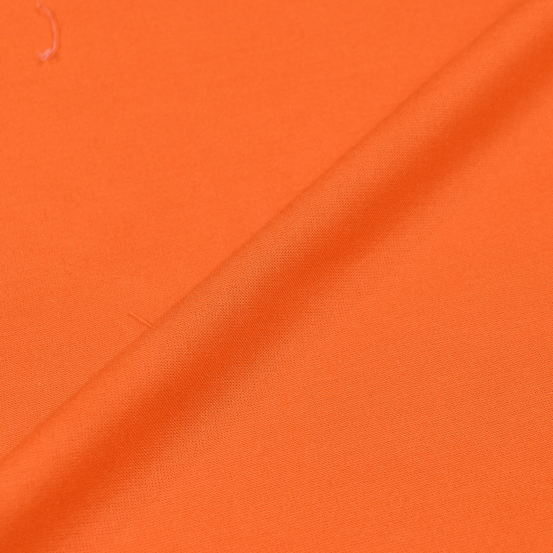 Deep Orange Colour 14Kg Rayon Cotton Fabrics