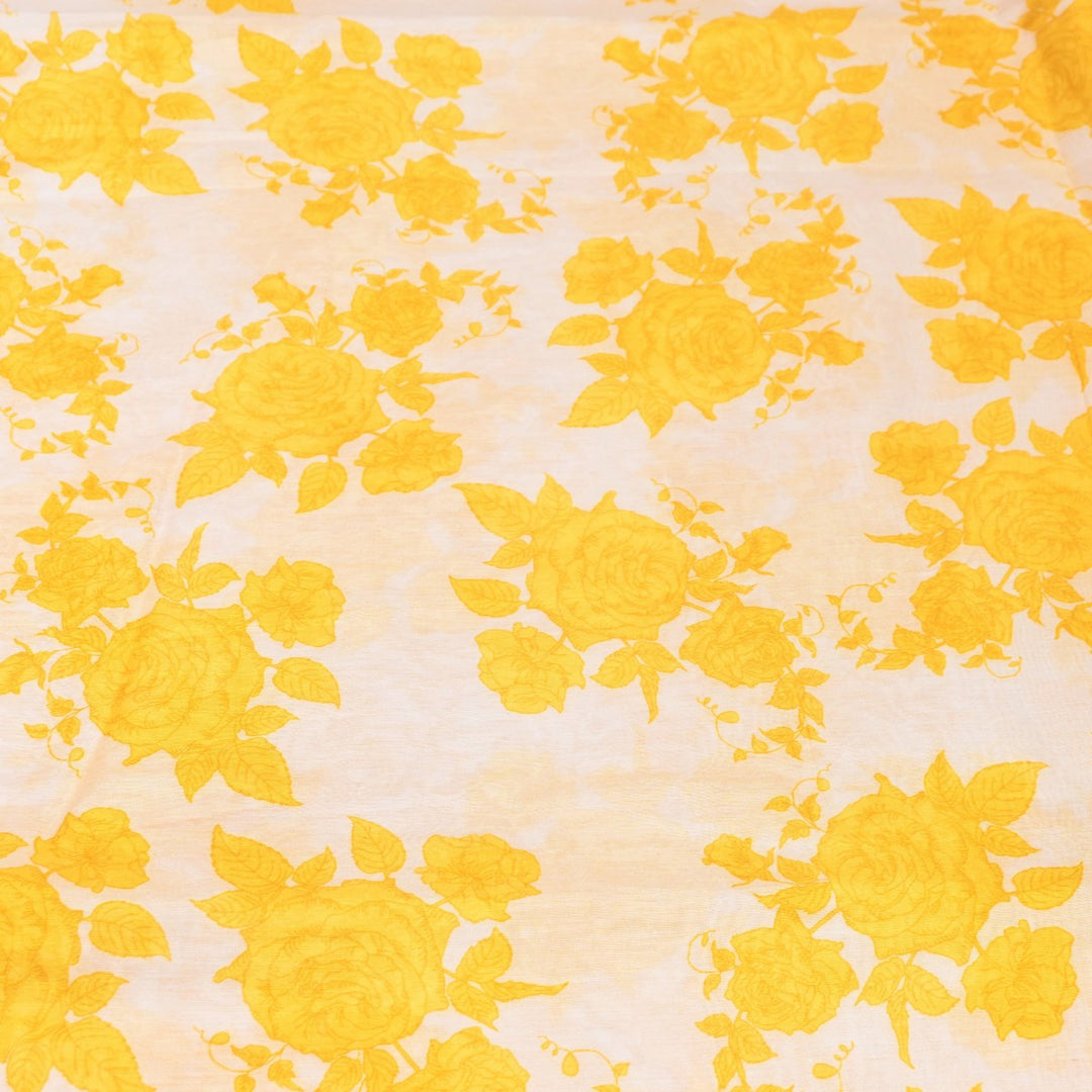 Multi Color Premium Bamberg Satin Digital Print Fabric – 001333-17