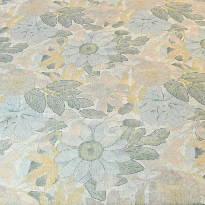 Premium Mal Chiffon Digital Print Fabric – Soft Flowing Designer Printed Fabric VSM001-06