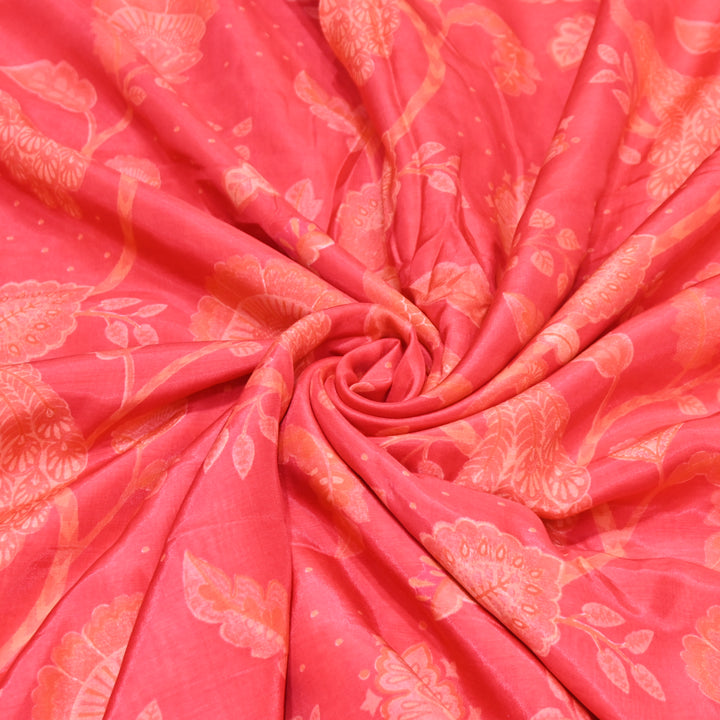 Multicolor Muslin Digital Print Fabric-KTP44-13
