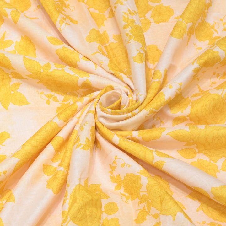 Multi Color Premium Bamberg Satin Digital Print Fabric – 001333-17